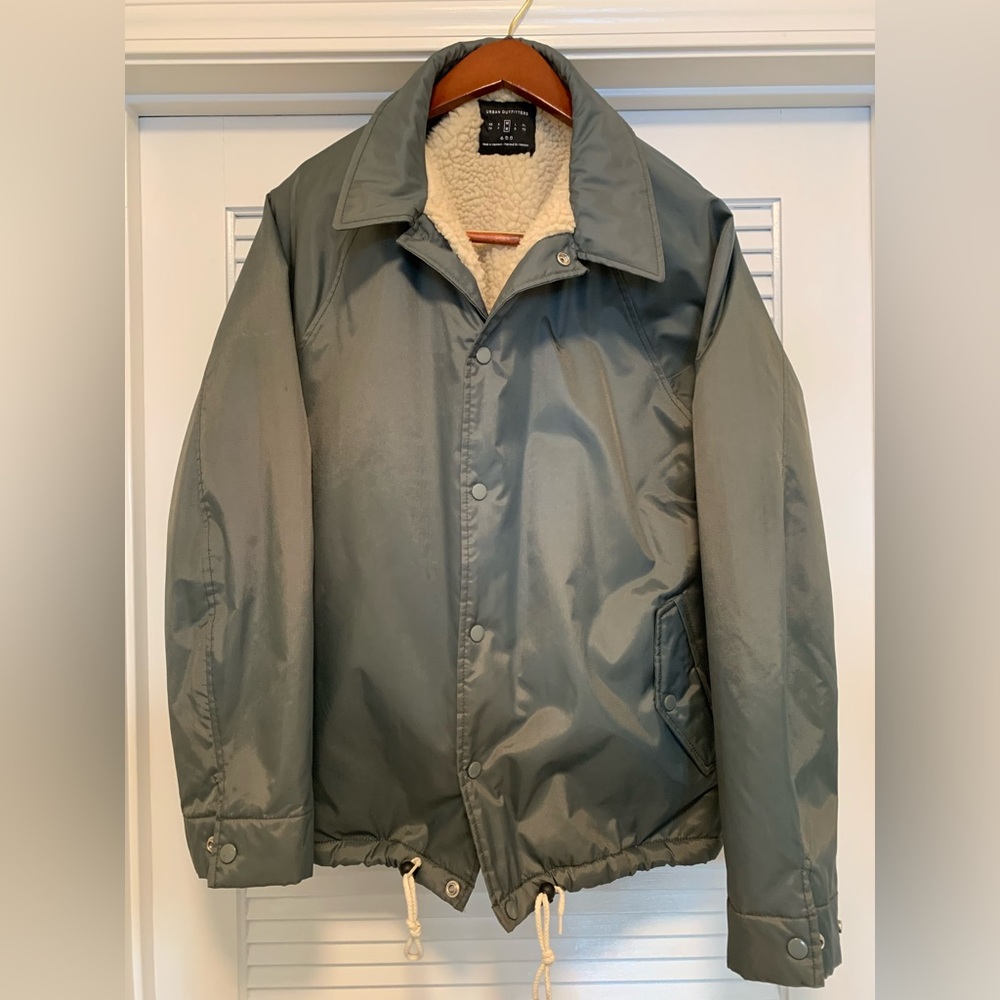 Urban Outfitters Fleece Bomber Jacket